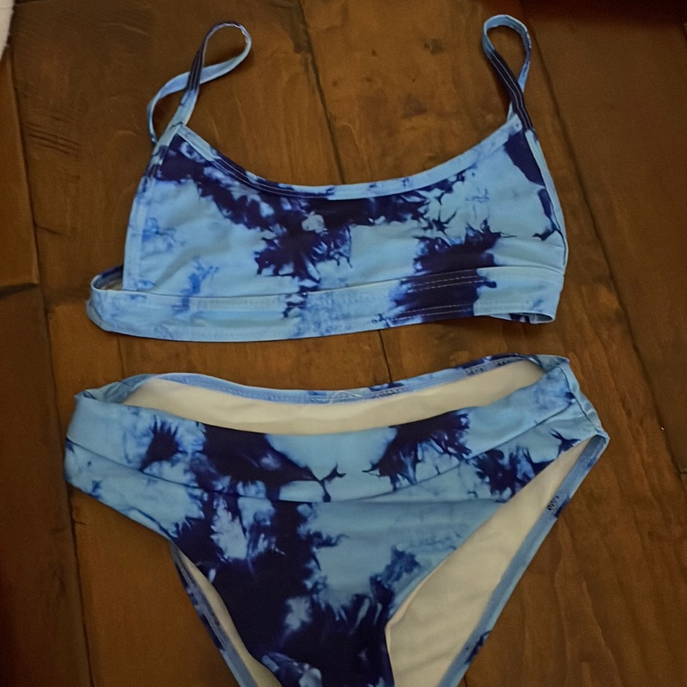 Blue SHEIN swimsuit